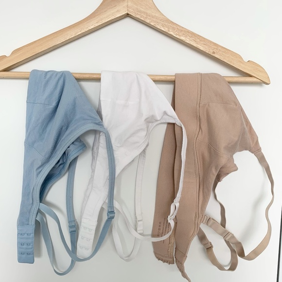 EVERLANE + ORGANIC BASICS BRALETTE BUNDLE (3 BRAS FOR $60) - Picture 1 of 14